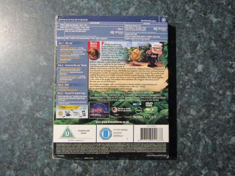 Disney Pixar's UP (Blu-ray+ DVD+ Digital Copy)