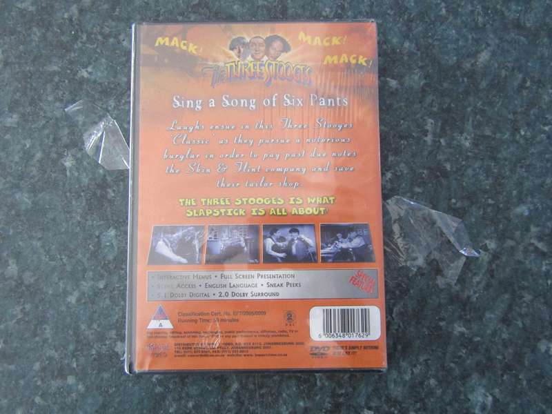 The Three Stooges: Sing A Song of Six Pants (DVD)