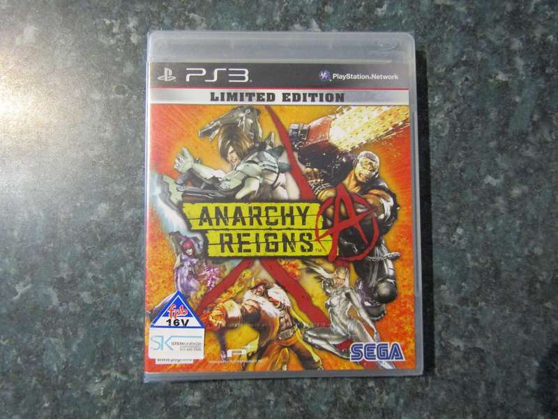 Anarchy Reigns (PS3) Limited Edition