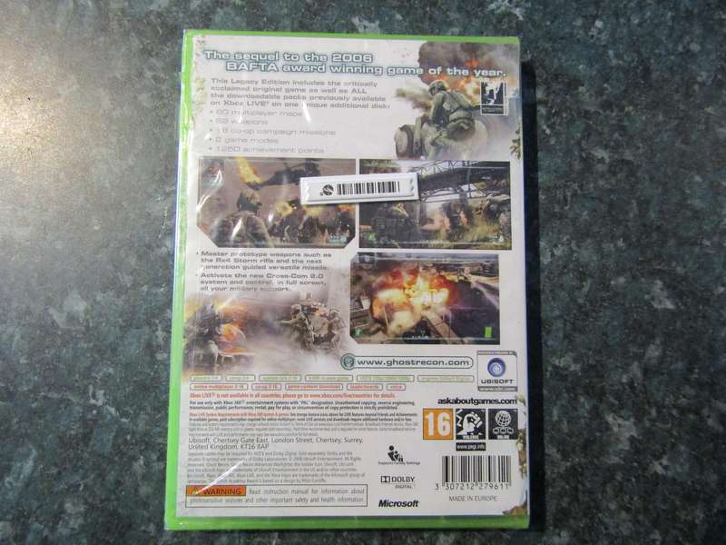 Tom Clancy's Ghost Recon Advanced Warfighter 2: Legacy Edition (Xbox360)