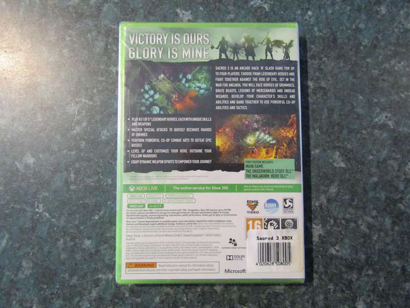Sacred 3: First Edition (Xbox360)