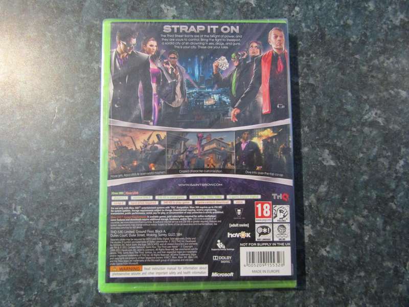 Saints Row The Third (Xbox360)