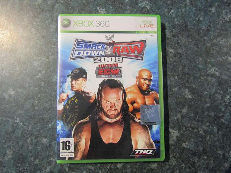 WWE Smackdown Vs Raw 2008 (Xbox360)