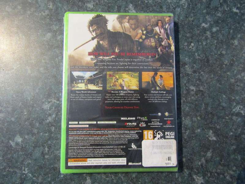 Way Of The Samurai 3 (Xbox360)