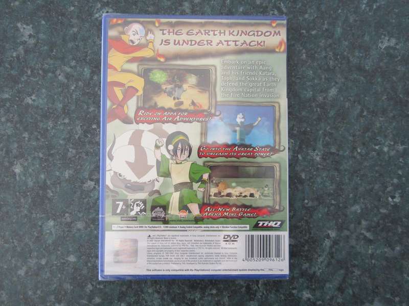 Avatar The Legend of Aang: The Burning Earth (PS2)