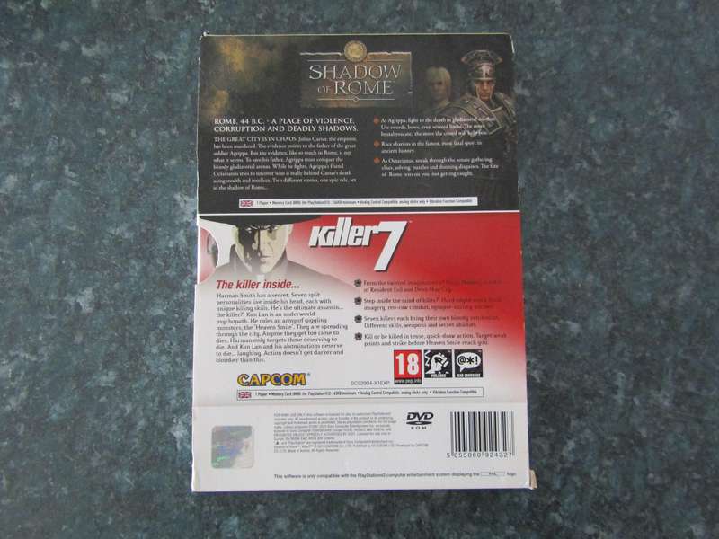 Capcom Classics: Shadow Of Rome & Killer 7 (PS2)