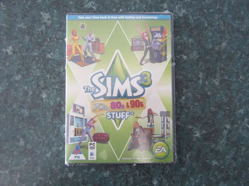 Sims 3 - 70s, 80s and 90s Stuff Expansion Pack (PC DVD - Rom)