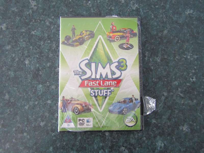 Sims 3 : Fast Lane Stuff Expansion Pack (PC DVD-Rom)