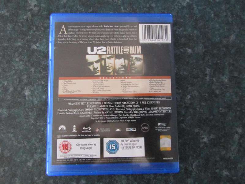 U2 - Rattle And Hum (Blu-ray)