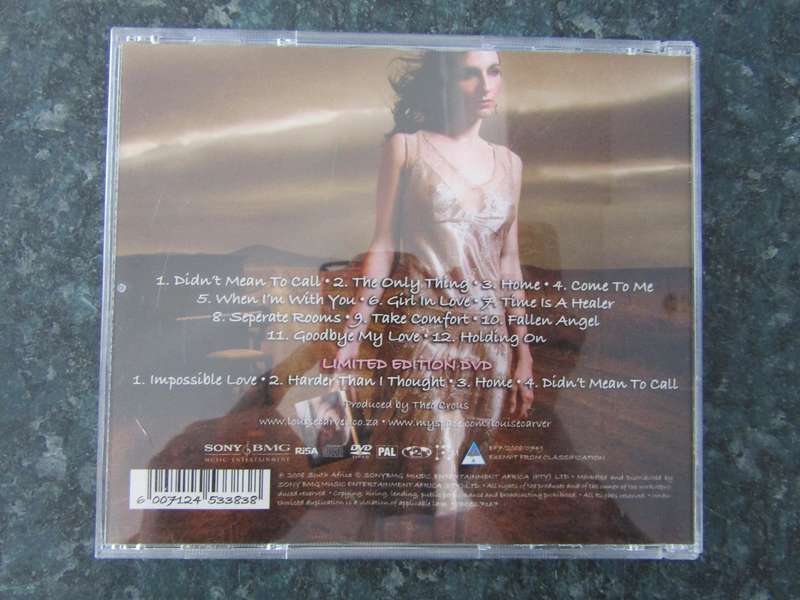 Louise Carver  Saved By The Moonlight (CD + DVD)