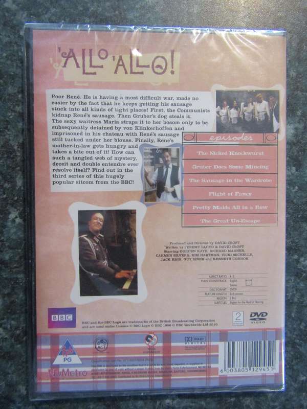 'Allo 'Allo - Series 3 (DVD)