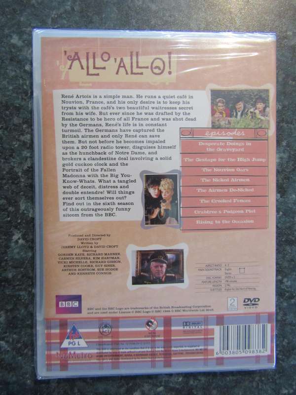 'Allo 'Allo - Series 6 (2 DVD)