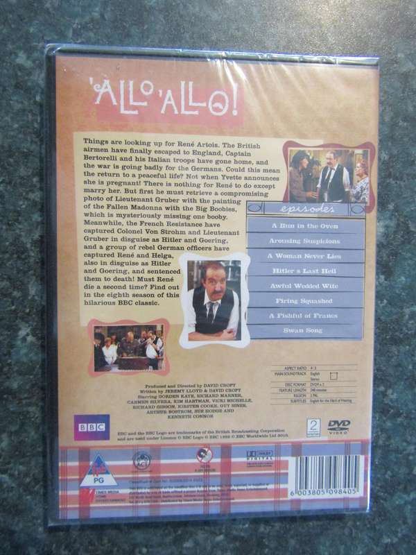 'Allo 'Allo! - Series 8 (2 DVD)