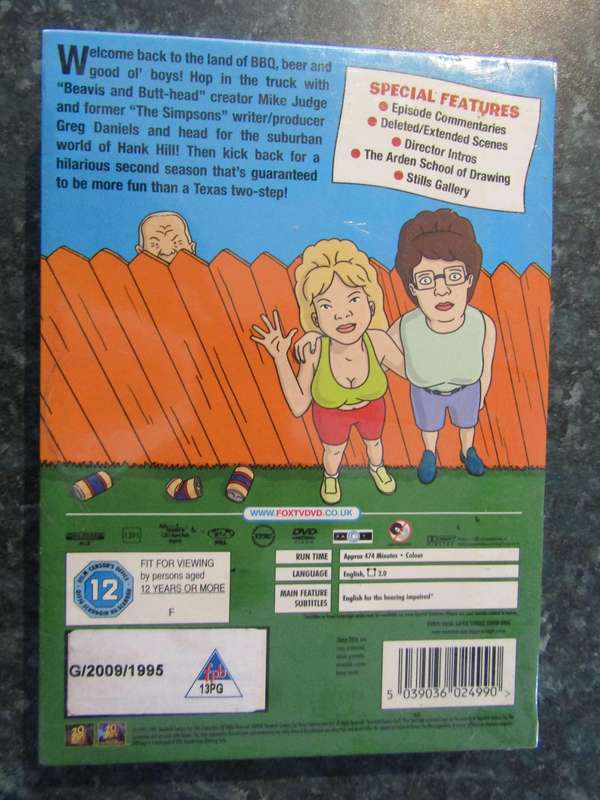 King Of The Hill - The Complete Second Season (4 DVD)