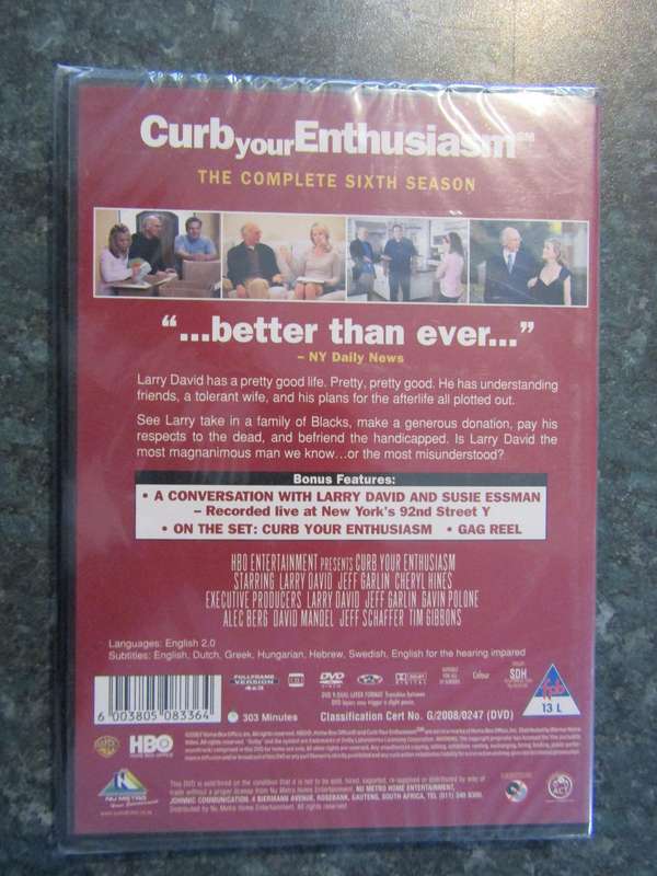 Curb Your Enthusiasm - The Complete Sixth Season (2 DVD)