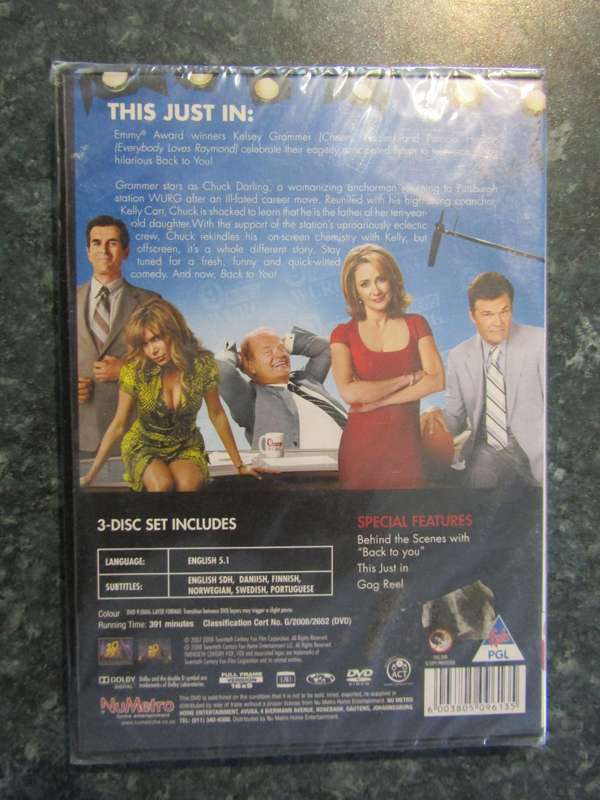 Back To You - Season 1 (3 DVD)