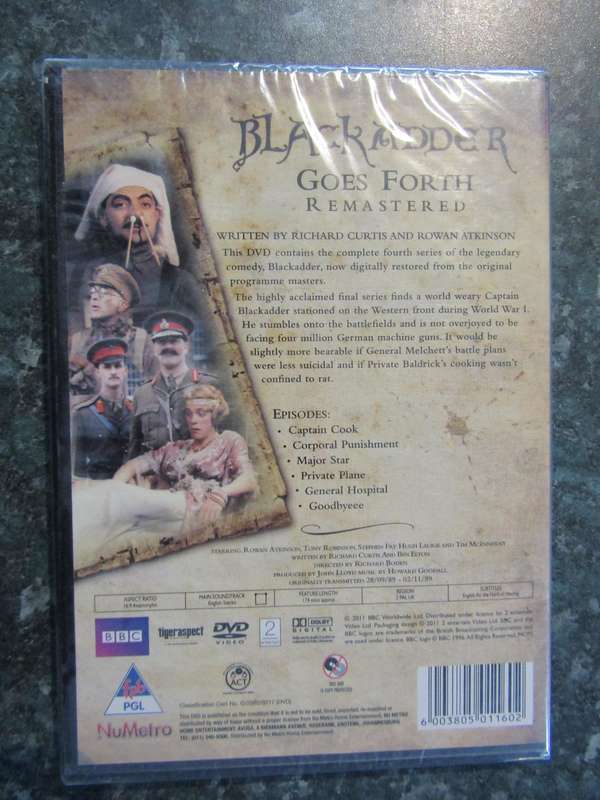 Black Adder Goes Forth - Series IV (DVD)