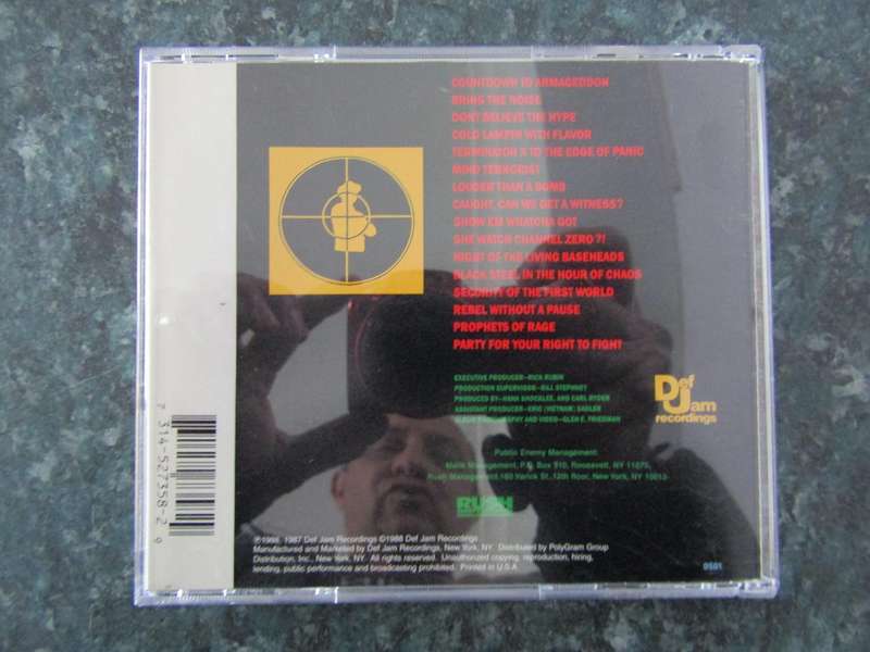 Public Enemy  It Takes A Nation Of Millions To Hold Us Back (CD)