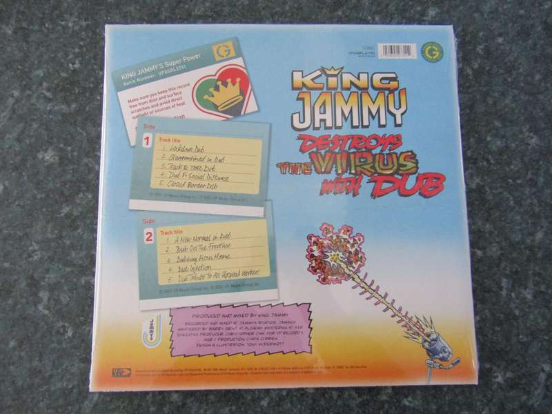 King Jammy  King Jammy Destroys The Virus With Dub (Vinyl LP)