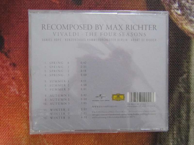 Max Richter - Vivaldi The Four Seasons Recomposed (CD)