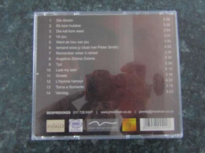 Jannie Moolman - Ek kom huistoe (CD)