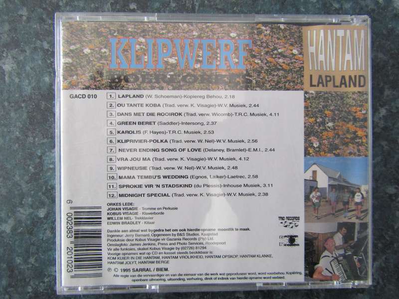 Klipwerf Boereorkes - Hantam Lapland (CD)