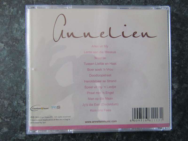 Annelien - Uit My Hart (CD)