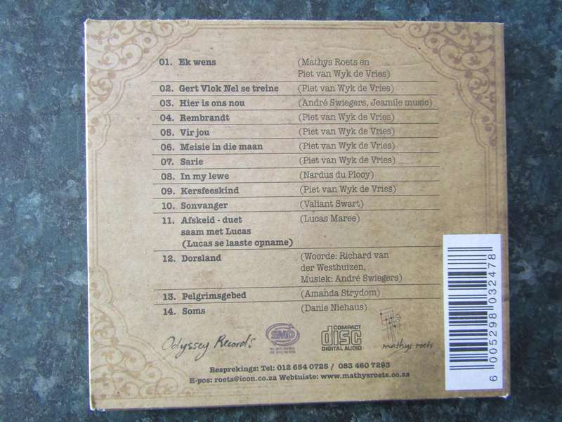 Mathys Roets - Rembrandt se meisie in die maan (CD)
