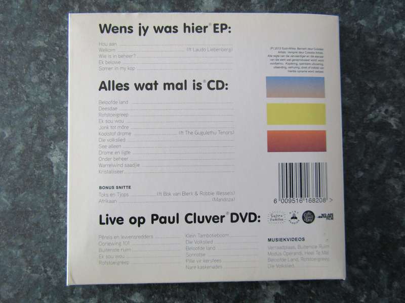Die Heuwels Fantasties - Wens Jy Was Hier Deluxe (CD + DVD)