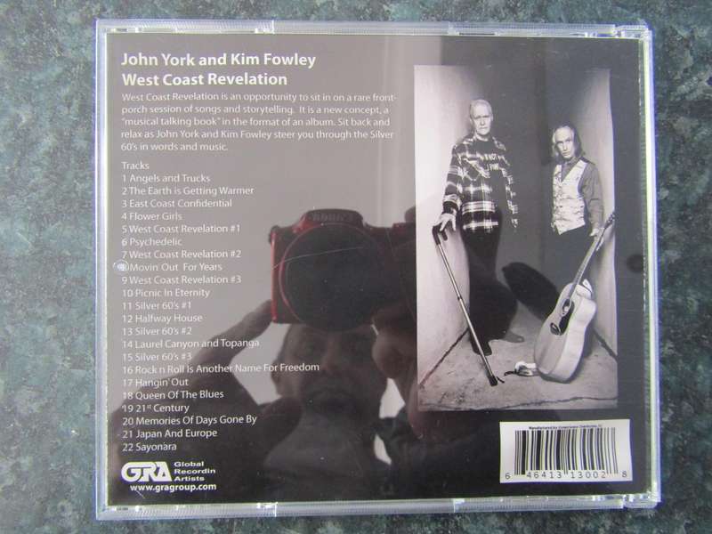 John York and Kim Fowley - West Coast Revelation (CD)