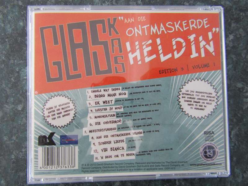 Glaskas - Aan Die Ontmaskerde Heldin (CD)