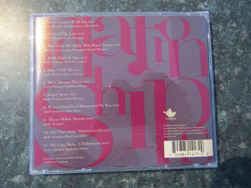 BeBe & CeCe Winans - Relationships (CD)