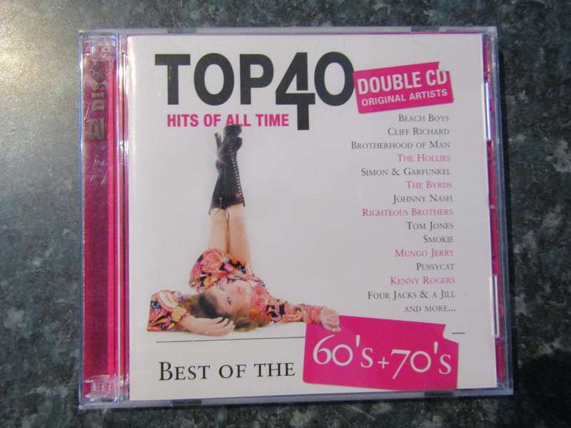 Various - Top 40 Hits Of All Time : Best Of The 60's + 70's (2 CD)
