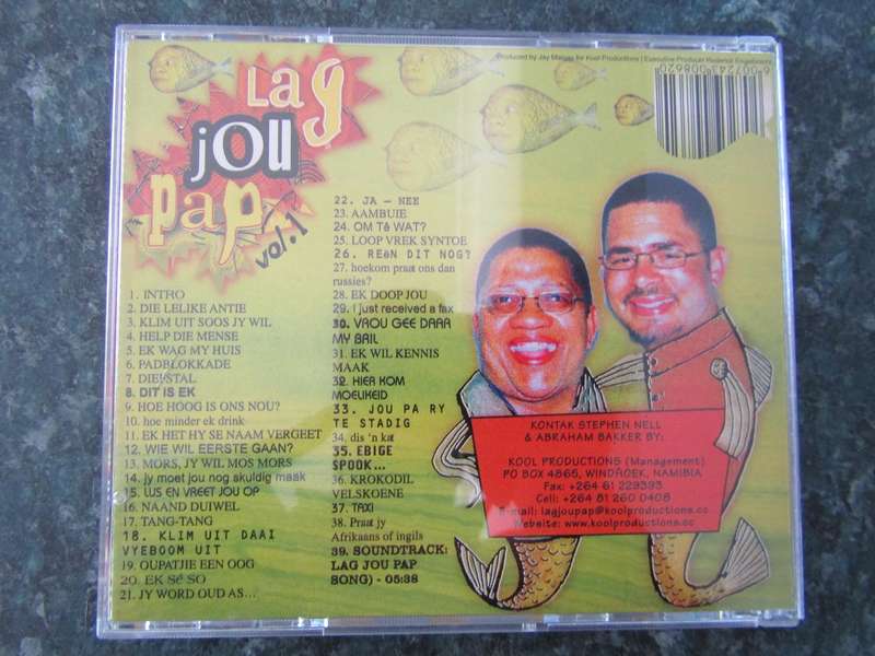 Stephan Nell en Abraham Bakker - Lag Jou Pap Vol 1 (CD)