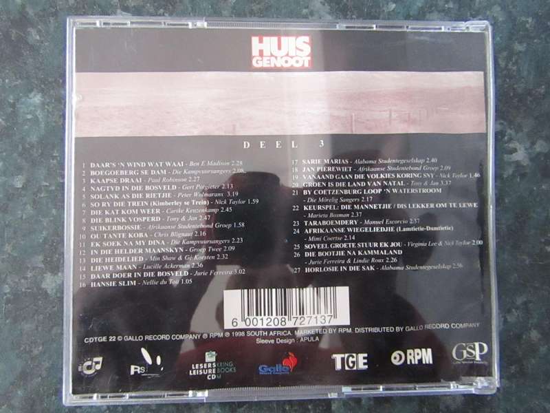 Various Artists - Afrikaanse Volksliedjies Deel 3 (CD)