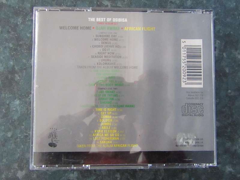 Osibisa  The Best Of Osibisa - 3 Album Set: Welcome Home / Ojah Awake / African Flight (CD)