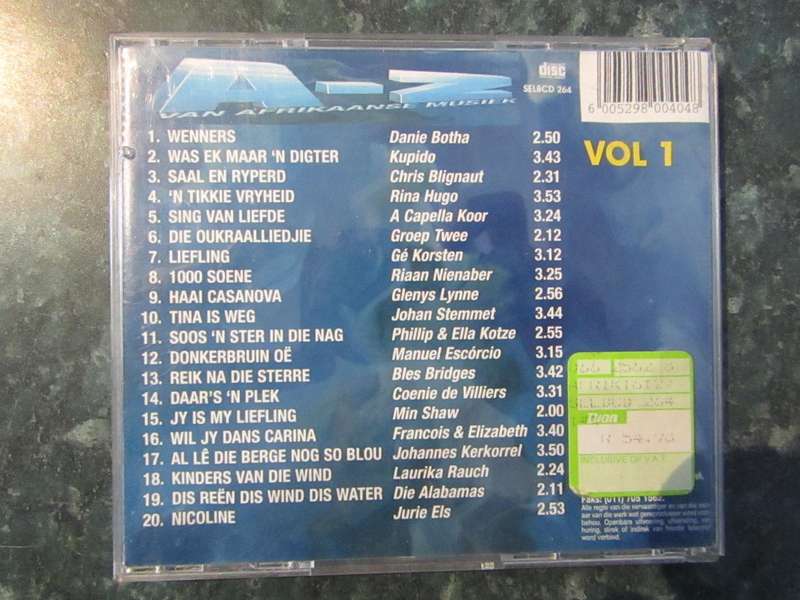 Afrikaans Dance Compilation CD Bundle (CD)