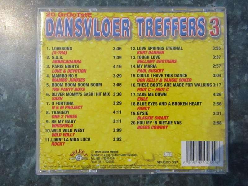 Afrikaans Dance Compilation CD Bundle (CD)