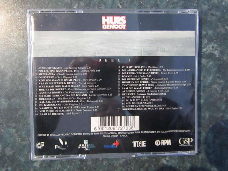Various Artists - Afrikaanse Volksliedjies Deel 2 (CD)