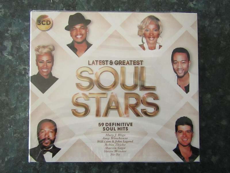 Various Artists - Latest & Greatest Soul Stars (3 CD)