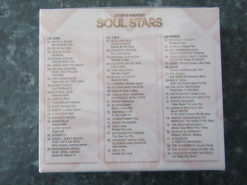 Various Artists - Latest & Greatest Soul Stars (3 CD)