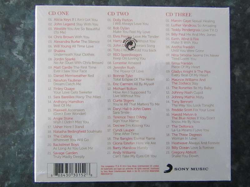Various Artists - Love Songs (3 CD)