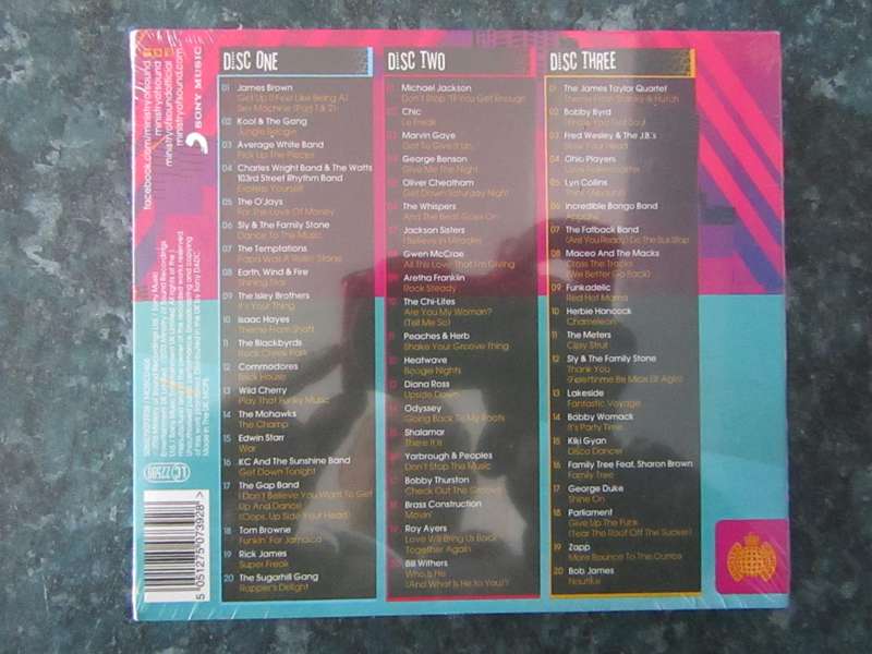 Various Artists - Ministry of Sound: Downtown Funk (3 CD)