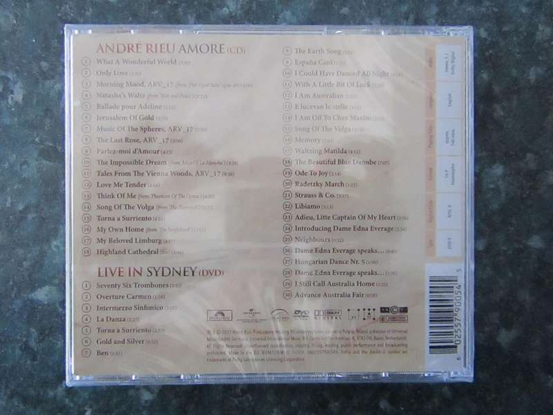 André Rieu - Amore (CD + DVD)