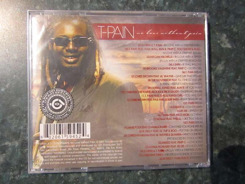 T-Pain - No Love Without Pain (CD)