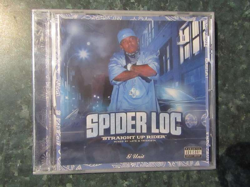 Spider Loc - Straight Up Rider (CD)