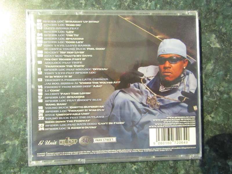 Spider Loc - Straight Up Rider (CD)