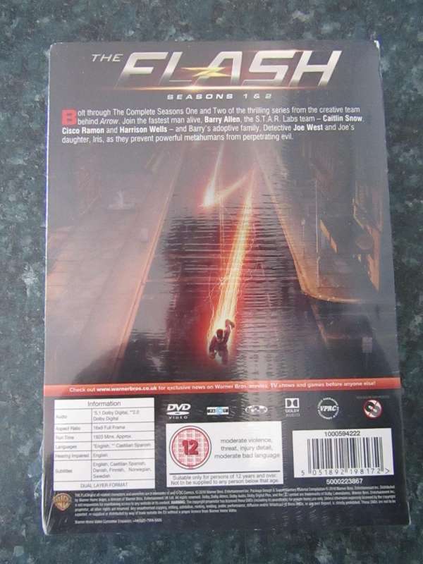 The Flash: Seasons 1-2 (11 DVD)