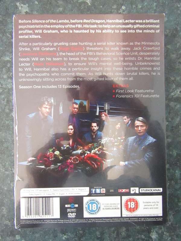 Hannibal: The Complete Season One (4 DVD)