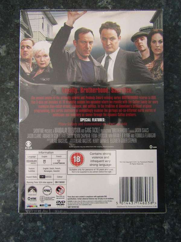 Brotherhood: The Complete Second Season (3 DVD)